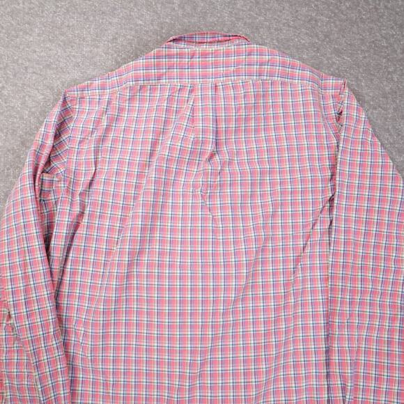 Ralph Lauren Plaid XL Multicolor Long Sleeve Full Button Collared Shirt - Picture 9 of 10